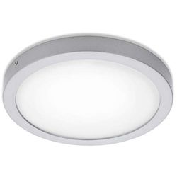 BRILONER Leuchten - Plafoniera LED, lampada da soffitto, luce da soffitto 21 watt, 2.000 lumen, 4.000 Kelvin, rotonda, cromo opaco, 300x32mm (DxA)