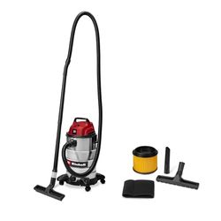 Einhell TC-VC 3055 S 2342235, Aspirateur eaux et poussières, Rouge, Noir