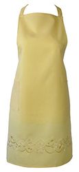 Bellanda Bib Apron, Polyester, yellow, 86 x 76 x 0.5 cm