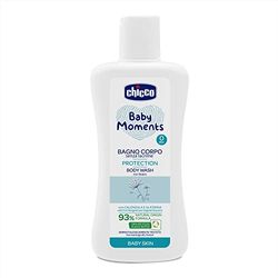 Chicco Baño corporal para bebé sin gotas, protección 200 ml, 0 M+