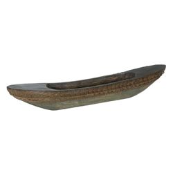 BigBuy Home Centre de Table Marron Vert 98 x 14 x 16 cm