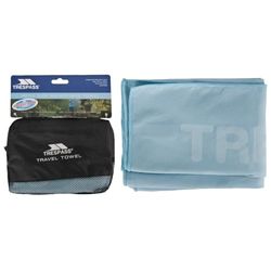 Trespass Soggy Serviette Mixte Adulte, Bleu Clair, 75 x 130 cm