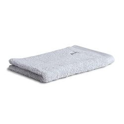 möve 017258775-030050-829 serviette de toilette, Silver, 30 x 50 cm