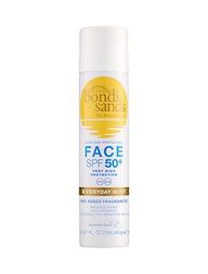 Bondi Sands Everyday SPF 50+ Face Sunscreen Mist 60g