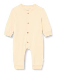 Noppies Unisex Baby Playsuit Bartow lange mouwen rompertje voor peuters, Biscotti - N169, 74 cm
