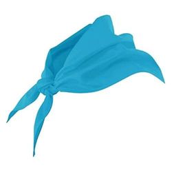 Velilla 404003/C/TU – Foulard triangulaire (moderne), bleu, 404003/C28/TU