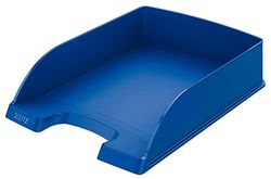 LEITZ 52272035 - Bandeja Plus STANDARD Opaca. Formato vertical color azul