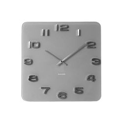 Karlsson Relógio de parede vintage cinzento, 35 cm