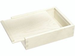 Knorr Prandell 218735705 Box 16 x 12,5 x 4 cm, met schuifdeksel, bruin