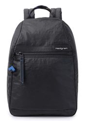 Hedgren BACKPACK SMALL RFID CREASED BLACK S Unisex Adultos