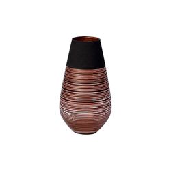 Villeroy & Boch Manufacture Swirl Vaso Soliflor Porcelana Premium, 18 cm