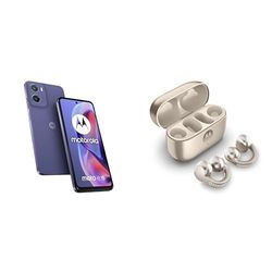 Motorola E15 fresh lavender 2+64 with Co2 offset and Moto buds loop w/crystals by Swarovski