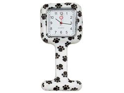 Gima - Montre d'allaitement en silicone, cadran carré, motif imprimé