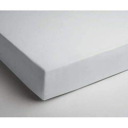 Daydream Fitted sheet jersey white, Cotton, 140 x 200 cm