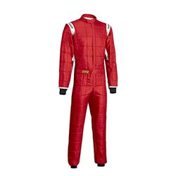 OMP Racing Suit Red FIA8856-2018 Challenge TS-2 Size 56