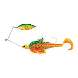 Berkley Zilla Spinnerbait, Fishing Hook, Hard Lures, PredatorFishing, Pike, Unisex, Firetiger, 50g | 240mm