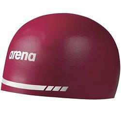 Arena 3D mjuk USA unisex racing badmössa för kvinnor och män, 100% silikon, röd, stor