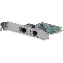 StarTech.com Carte réseau PCI Express à 2 ports Gigabit Ethernet - Adaptateur NIC PCIe GbE (ST1000SPEXD4)