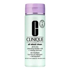 Clinique All About Clean Latte Micellare e Struccante Tutto-in-Uno, Skin Type 1, 200 ml