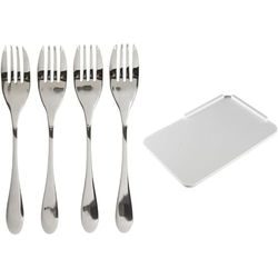 NRS Healthcare Knork Fork - Pack of 4 & Kitchen Spread Board