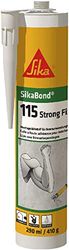 Sika- SikaBond-115 Strong Fix, Bianco - Adesivo a presa rapida con elevata resistenza finale - Applicazioni edili, per interni, 290 ml