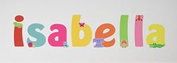 Feel Good Art Isabella Galerie verpakt canvas voor kinderkamer, het solide frontpaneel (15 x 42 x 4 cm, klein)