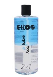 EROS 2-in-1 lube toy - water-based lubricant also suitable for toys (500 ml)