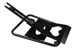 BONIN IVP024, PORTACICLO A Terra 1 Posto al MOZZO Reg. E PIEGHEV Unisex-Adult, Nero, Unica