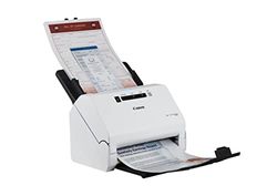 Canon Scanner R40 imageFORMULA Scanner de Documents (Recto Verso, 600 DPI, scanning Couleur, Logiciel Canon CaptureOnTouch, Twain Driver, Logiciel Readiris PDF, Logiciel Cardiris Business Card) Blanc