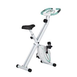 Ultrasport F-Bike, F-Rider Basics, Fietstrainer, Fitnessbike LCD Training Computer, Opvouwbare Hometrainer, Max. Gebruikersgewicht 110 kg, hartslagmeting, 8 weerstandsniveaus, trimwiel, Mint