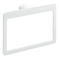 Gedy Porte-Serviettes Anneau Pirenei Blanc Mat