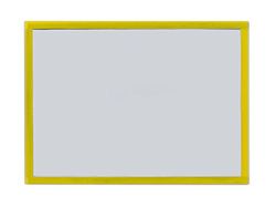 Bi-Office FM3205 - Marco magnético para carteles de sellados, 5 unidades, A3, color amarillo