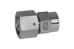 RIEGLER 112368-ES 582 Raccord mano, cône d'étanchéité G 1/4 i, ES 1.4571 Ø 8 mm, 1 pièce