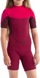 Jobe Boston Kids 2/2 Back Zip Shorty 2021 Hot Pink, 116