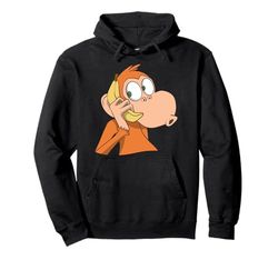 Teléfono Mono con Banana Sudadera con Capucha