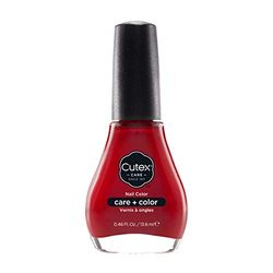 Cutex Nail Color Smalto Unghie Idratazione e Nutrimento, con Vitamina B e Olii Naturali, Colore Rosso Lipstick Jungle n° 190-13.6 ml