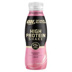 OPTIMUM SHAKE RTD À HAUTE PROTÉINE FRAISE 1 portion, 330 ml