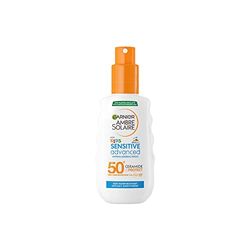 Garnier Ambre Solaire Advanced Sensitive Kids Ceramide Protect Spray SPF50+, 150 ml