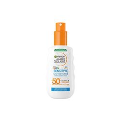 Garnier Ambre Solaire Advanced Sensitive Kids Ceramide Protect Spray SPF50+, 150 ml