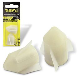 Black Cat Premium propeller onderwater-dobbers voor het vissen op drijflichaam met rammelaars opwindend hengelaccessoire, Glow in The Dark, 2,4 cm