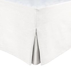 Protector de Cama con somier de 140 x 190 cm + 30 cm, Color Blanco