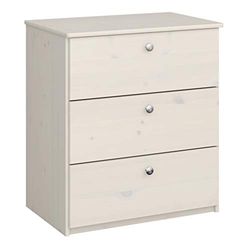 Hoppekids for Kids Commode, grenen, wit, normaal