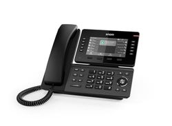 Snom D815W Draadloze wifi-tafeltelefoon, 5 inch IPS-kleurendisplay, 10 functietoetsen, dual-band wifi, professionele VoIP-telefoon voor bedrijven en kantoren, compatibel met gangbare telefoonsystemen