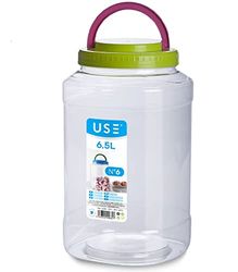 USE PLASTICOS - Tarro con asa, pet-, 6,5l.