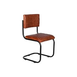 Home ESPRIT Brun svart stol 47 x 50 x 88 cm