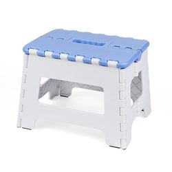 JOLLY Petit Tabouret Pliant, Stable et Compact, Charge maximale : 100 kg, idéal pour Les Enfants et Les Adultes, Utilisation Polyvalente : Salle de Bain, Camping, Jardin et Voyage, Peu encombrant et