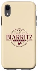 Biarritz France - Biarritz France Label Case for iPhone XR