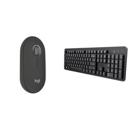 Logitech Pebble Mouse 2 & Trust Ody II Silent Wireless Keyboard