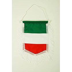 AZ FLAG Gagliardetto Italia 15x10cm - BANDIERINA Italiana 10 x 15 cm Poliestere
