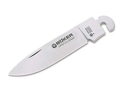 Böker Optima Drop-Point-lemmet CPM-CruWear, zilver, 9 cm